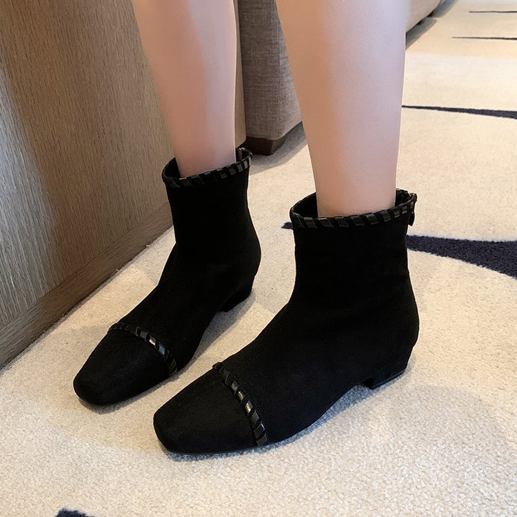 Broadcloth low boots winter martin boots for women