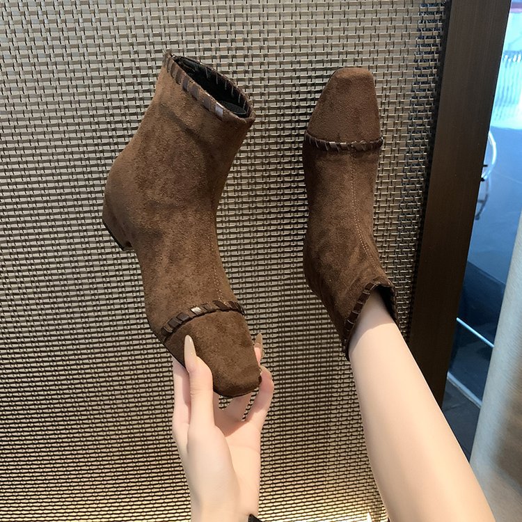 Broadcloth low boots winter martin boots for women