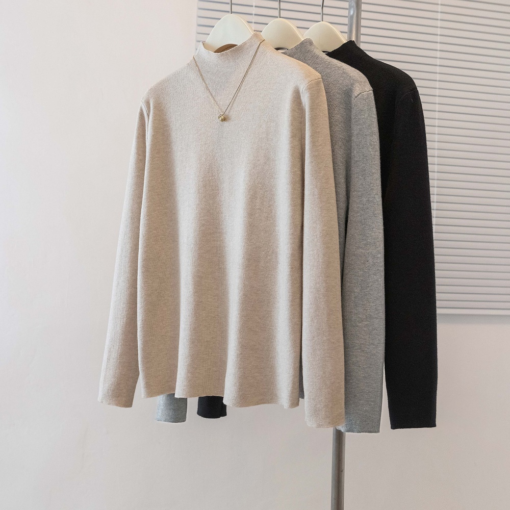 Thermal sweater inside the ride bottoming shirt for women