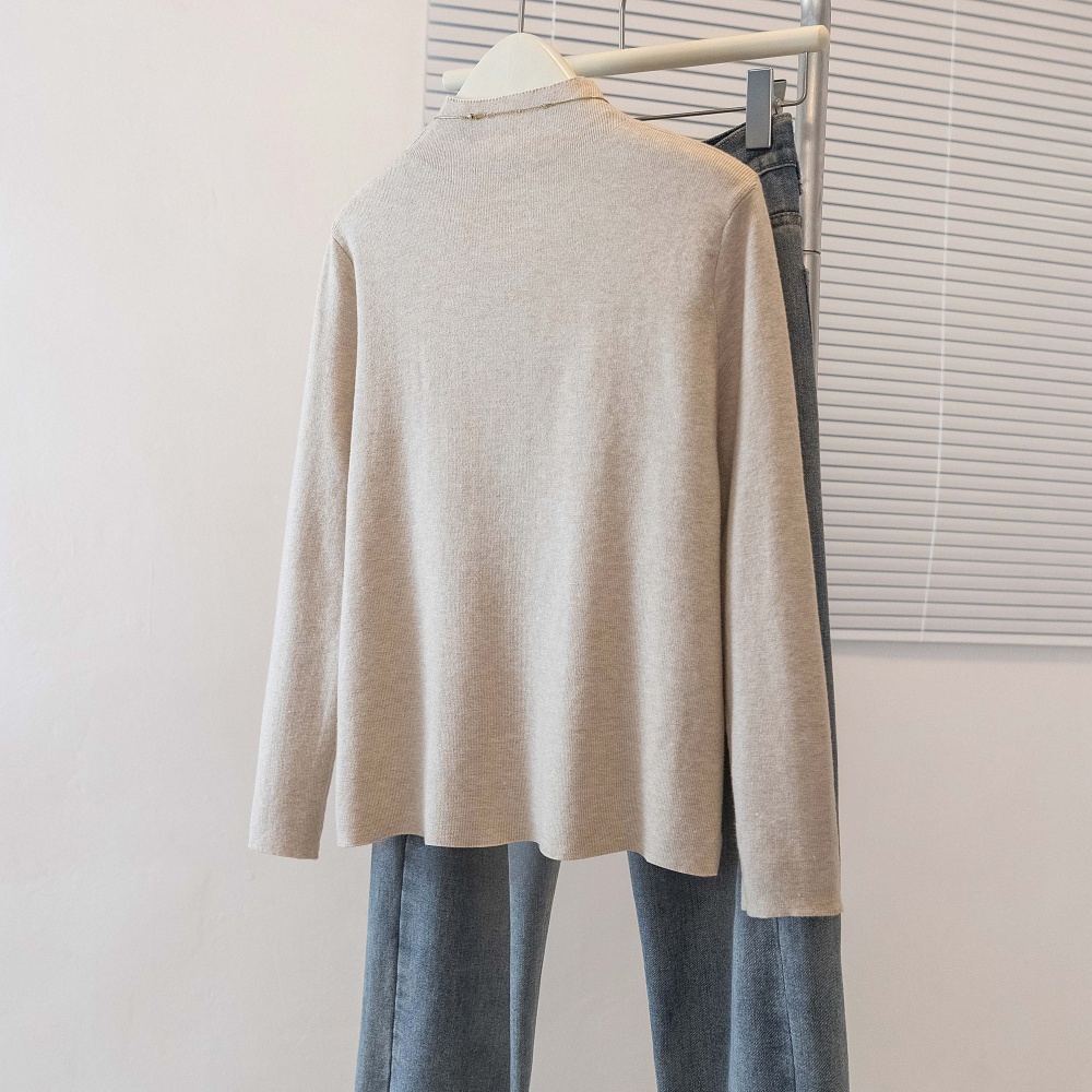 Thermal sweater inside the ride bottoming shirt for women