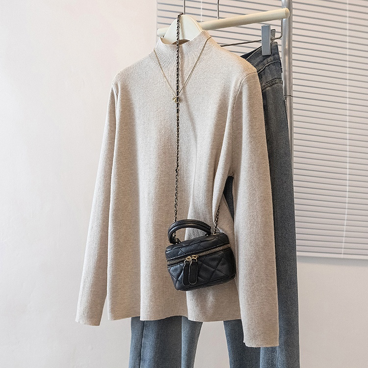 Thermal sweater inside the ride bottoming shirt for women