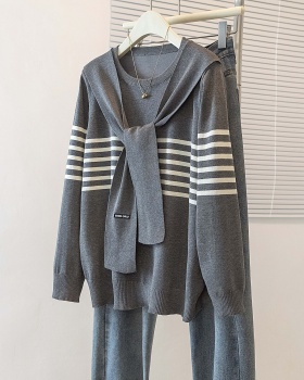 Fashion autumn scarves long sleeve sweater