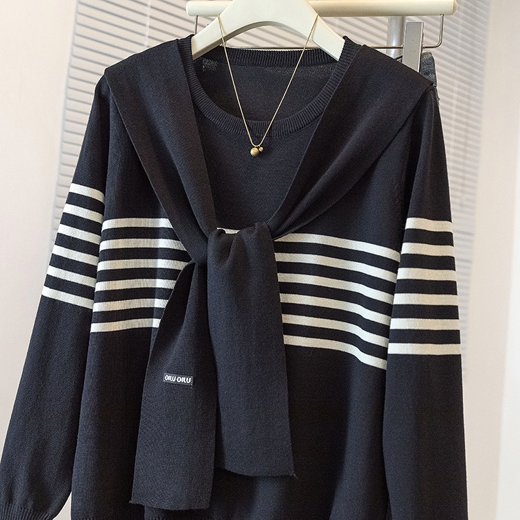 Fashion autumn scarves long sleeve sweater