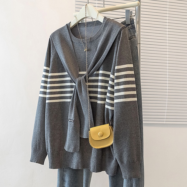 Fashion autumn scarves long sleeve sweater