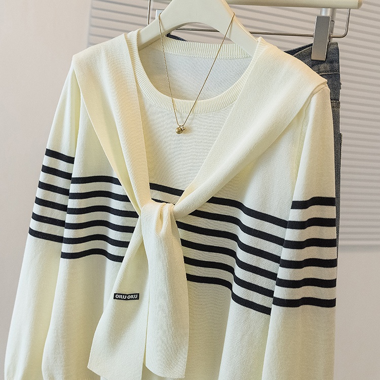 Fashion autumn scarves long sleeve sweater