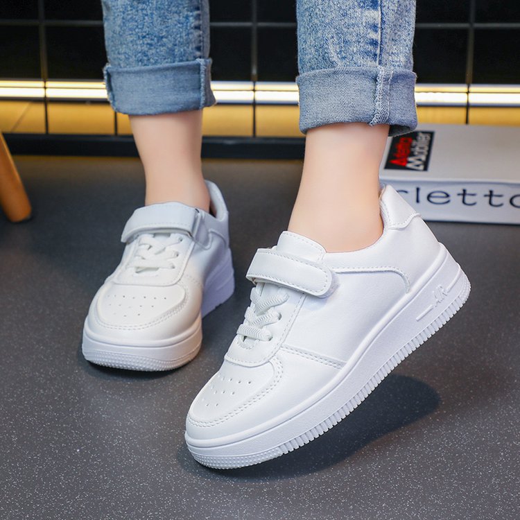Campus autumn boy children shoes white Casual soft soles shoes