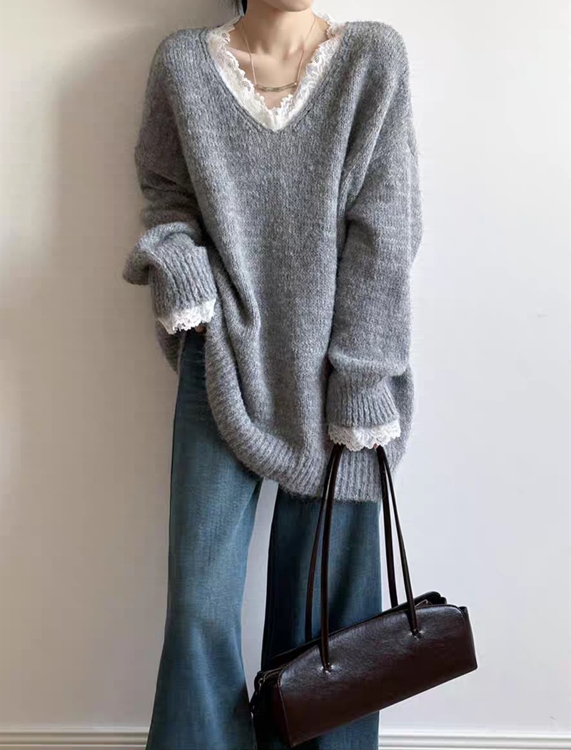 Pullover tops autumn and winter sweater