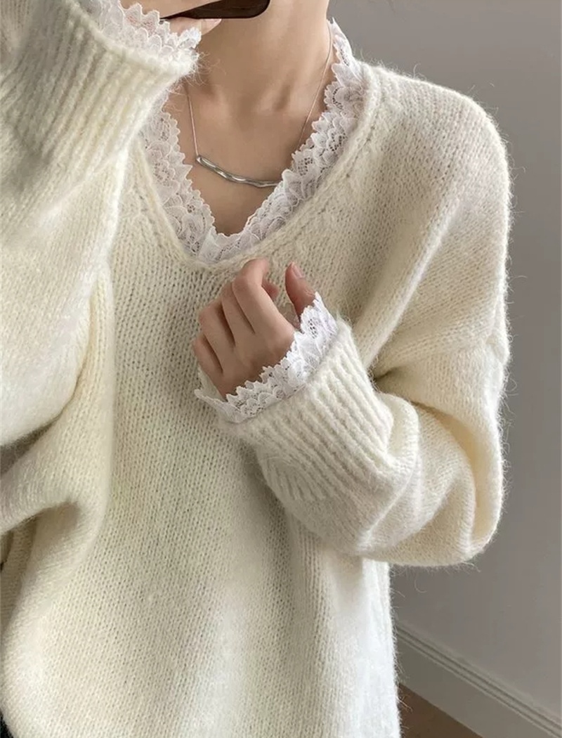 Pullover tops autumn and winter sweater