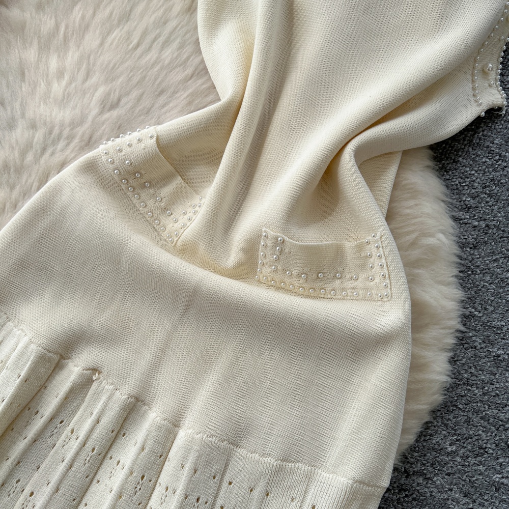 Chanelstyle round neck coat fashion cardigan for women