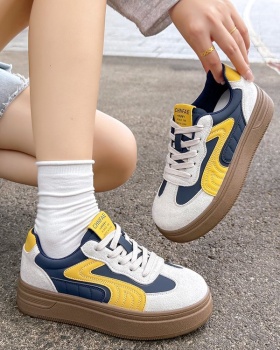 Student board shoes thick crust shoes for women