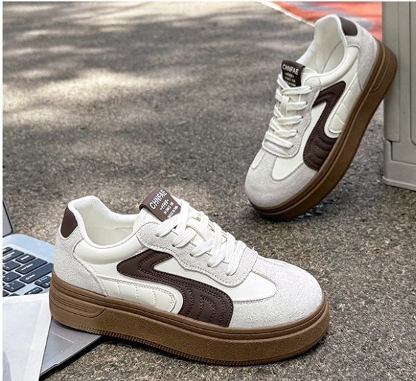 Student board shoes thick crust shoes for women