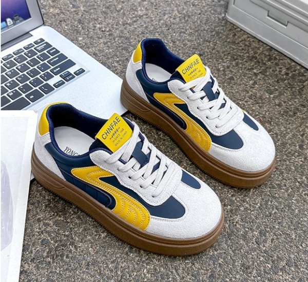 Student board shoes thick crust shoes for women