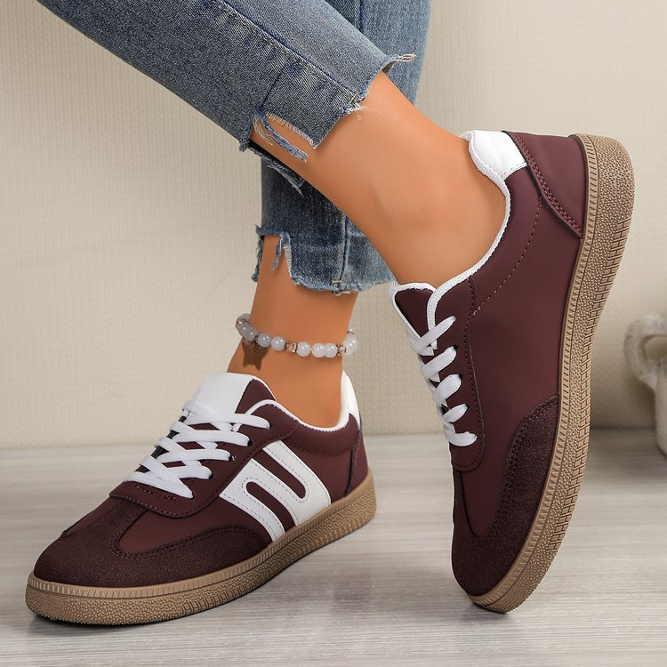 Flat Casual board shoes all-match retro shoes for women