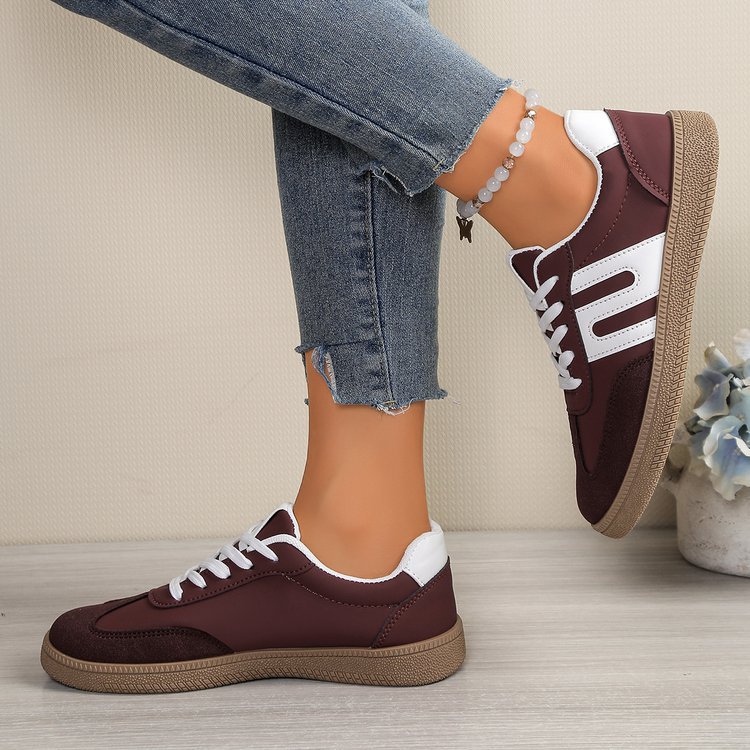 Flat Casual board shoes all-match retro shoes for women