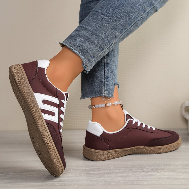 Flat Casual board shoes all-match retro shoes for women