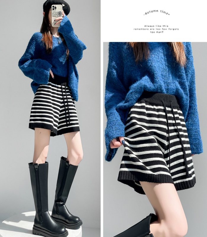 High waist shorts boots pants for women