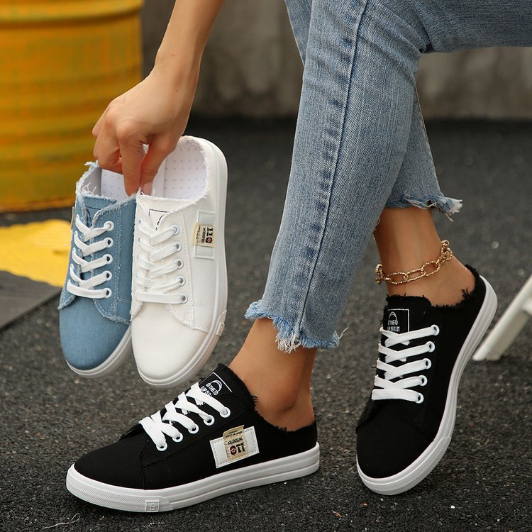 Student board shoes all-match canvas shoes for women