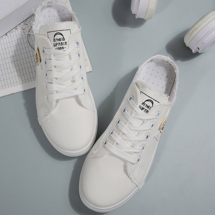 Student board shoes all-match canvas shoes for women