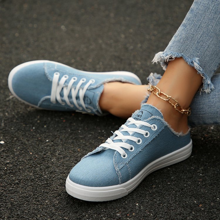 Student board shoes all-match canvas shoes for women