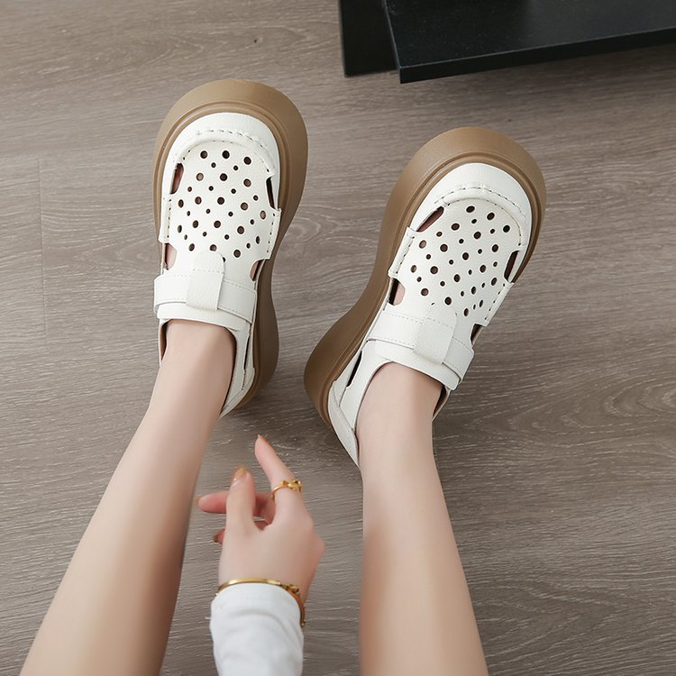 Casual spring and summer shoes hollow rome sandals for women