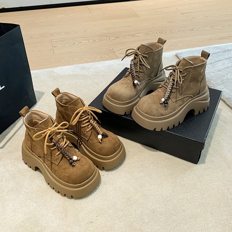Winter frenum martin boots France style short boots