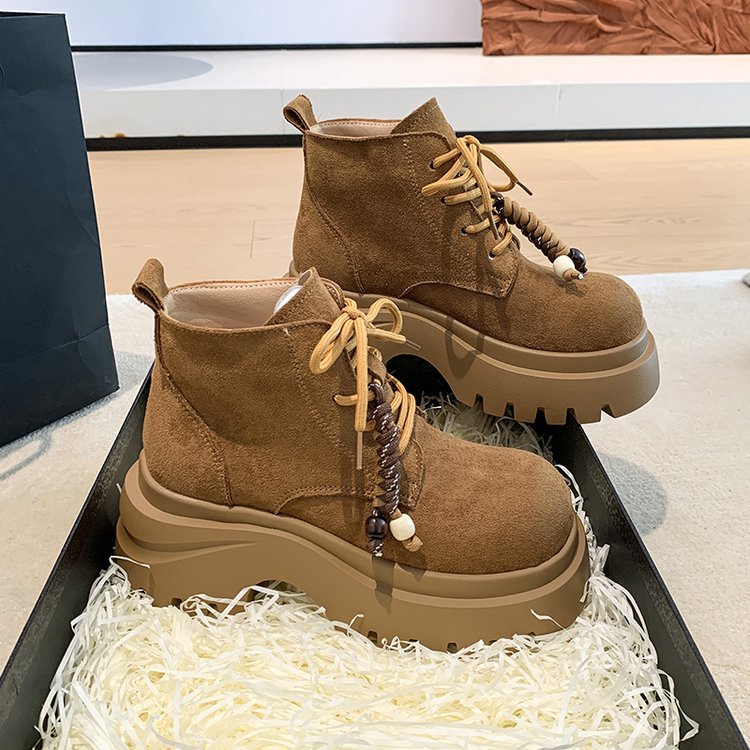 Winter frenum martin boots France style short boots