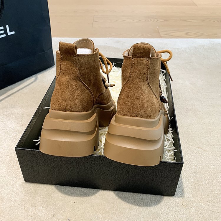 Winter frenum martin boots France style short boots
