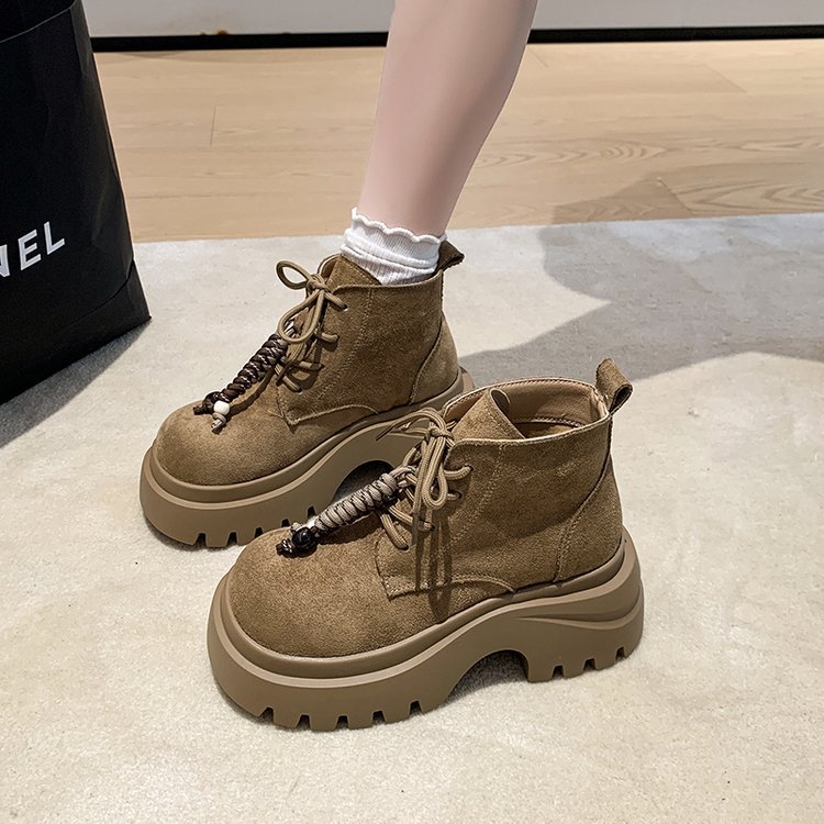Winter frenum martin boots France style short boots