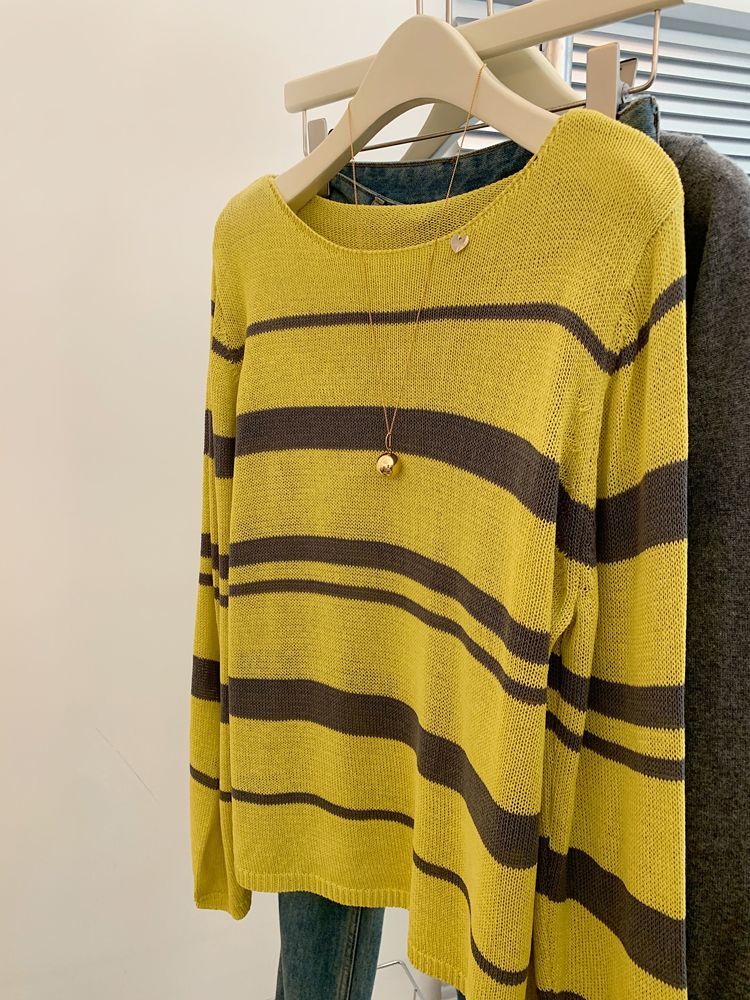 Air conditioning long sleeve T-shirt pullover smock