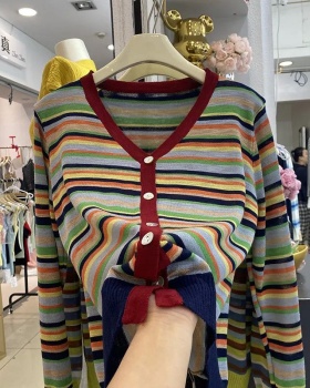 Autumn and winter slim sweater fashion show young cardigan