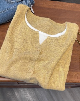 Long sleeve tops autumn and winter sweater for women