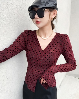 Fashion tops Western style small shirt for women