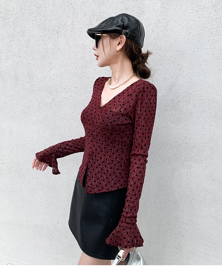 Fashion tops Western style small shirt for women