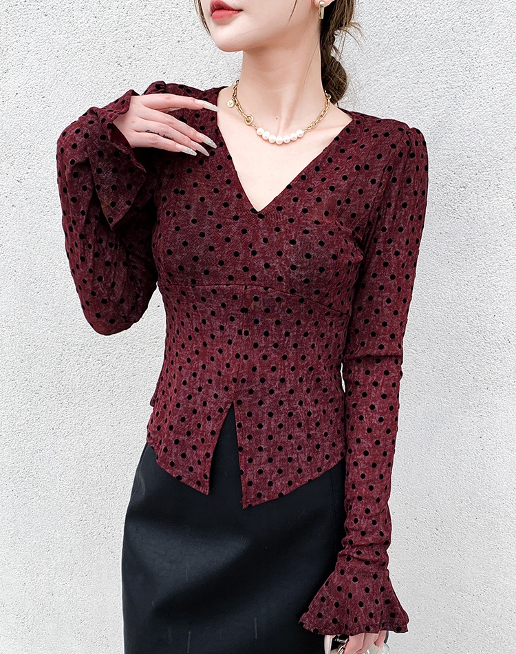 Fashion tops Western style small shirt for women