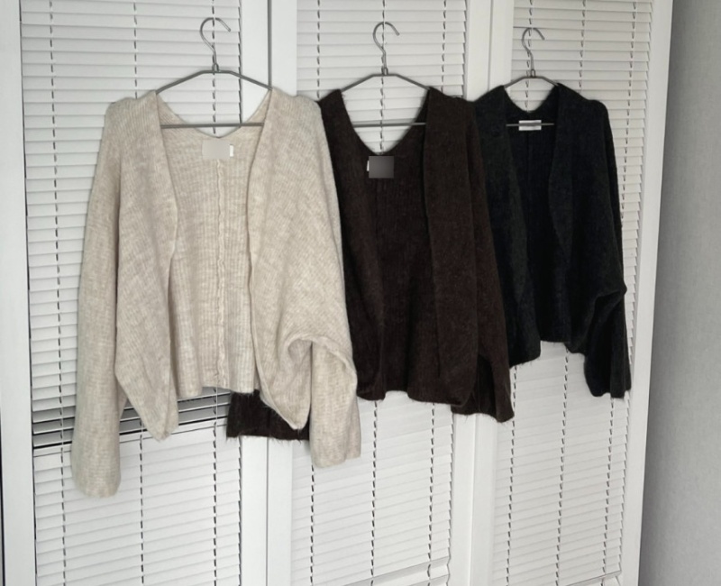 Outside the ride casual pants cardigan 3pcs set for women