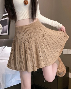 Autumn and winter all-match A-line skirt for women
