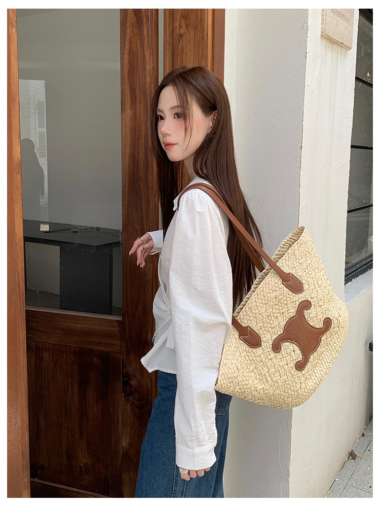Autumn retro tops stripe long sleeve shirt for women
