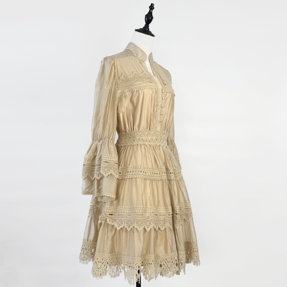 France style slim dress court style formal dress