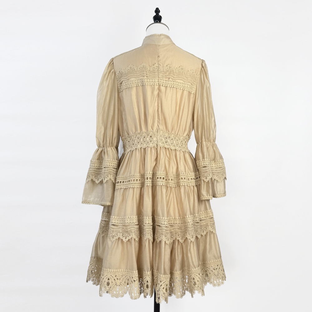 France style slim dress court style formal dress