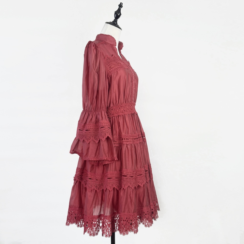 France style slim dress court style formal dress