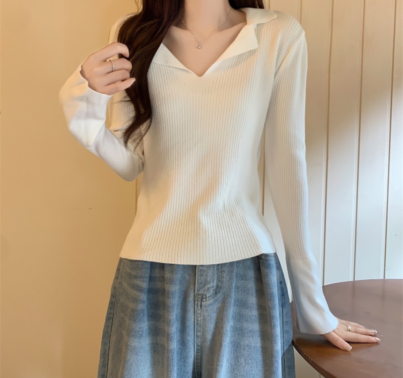 Long sleeve bottoming shirt autumn and winter tops