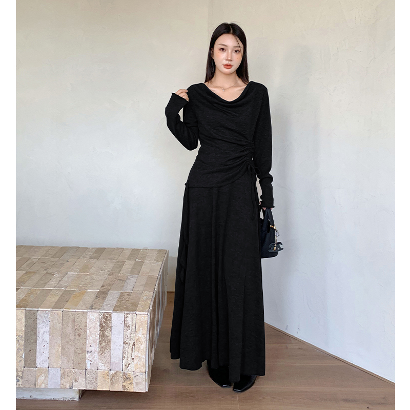 Chouzhe T-shirt big skirt long skirt a set for women