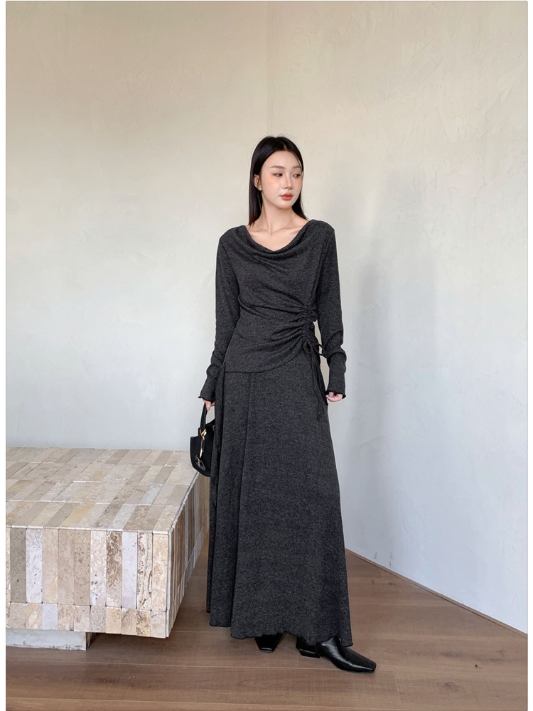 Chouzhe T-shirt big skirt long skirt a set for women