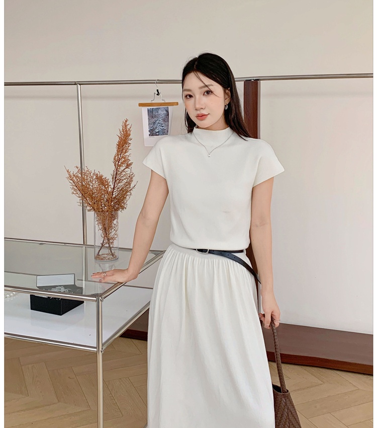 Autumn and winter bottoming sweater dress long dress