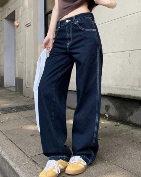 Low-waist wide leg pants work clothing for women