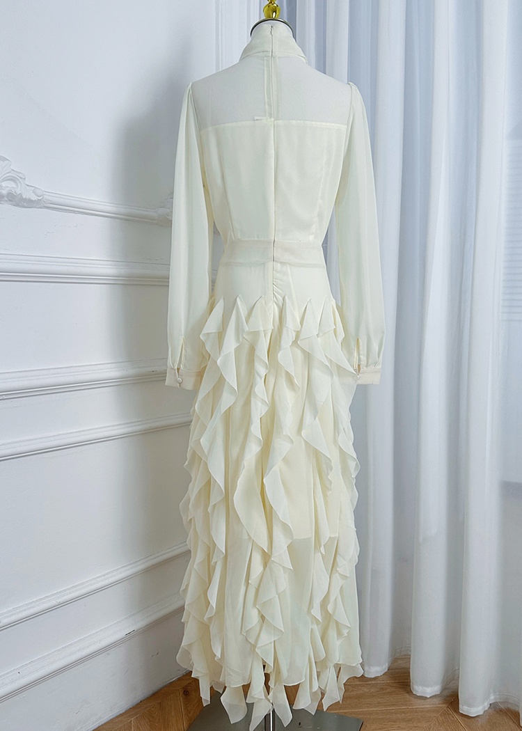 Wood ear tassels scarves temperament dress