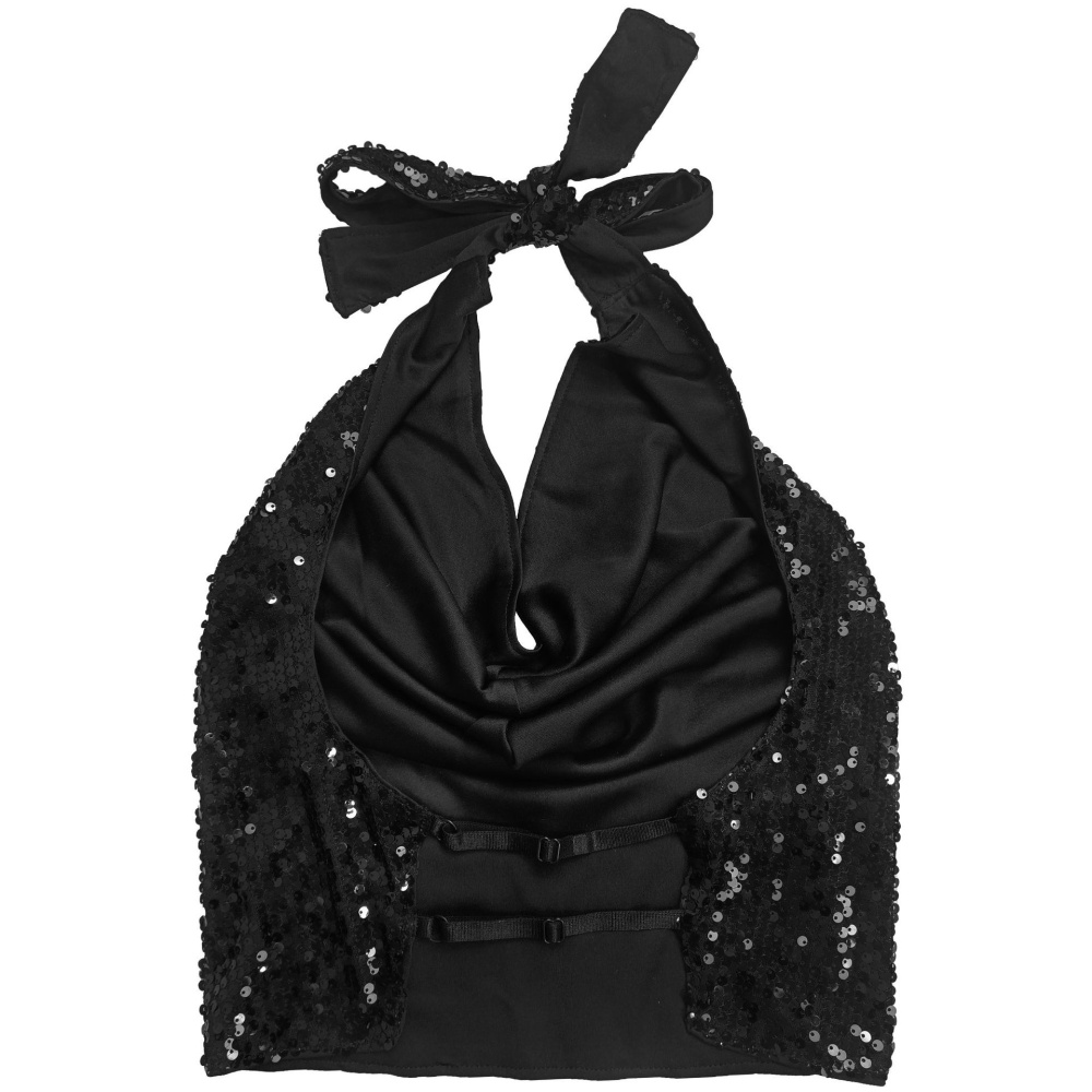 Fashion sequins short skirt European style tops 2pcs set