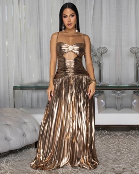Sexy fashion flash prom elegant dress for women