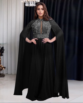 Banquet sexy dress fashion temperament long dress for women