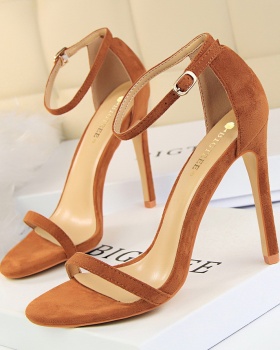 Sexy sandals open toe high-heeled shoes for women